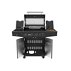 GAS GRILL 4+2 Black