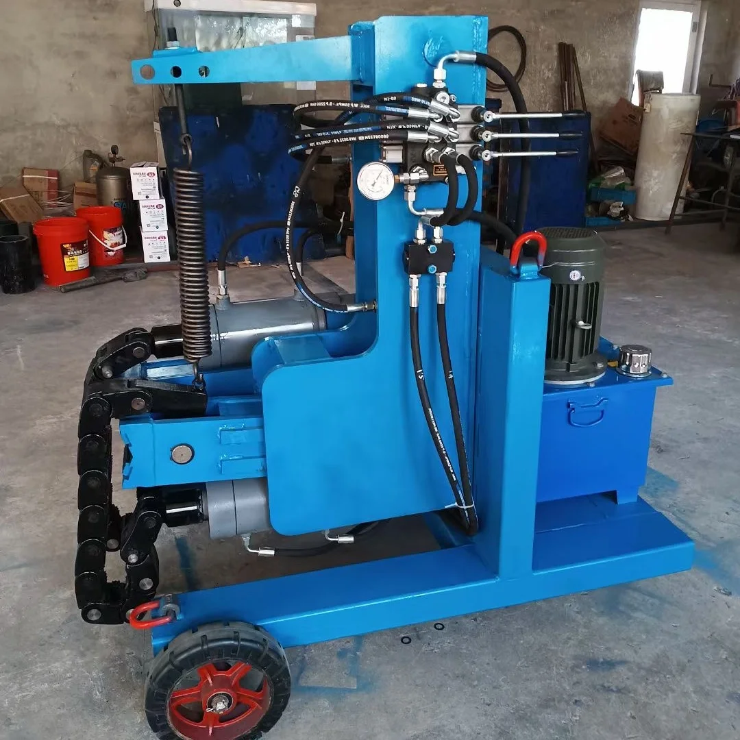 Large Size Range High Torque Bench Top Hydraulic Chain Shackle Pliers Hydraulic Breakout Pipe Chain Wrench Tong