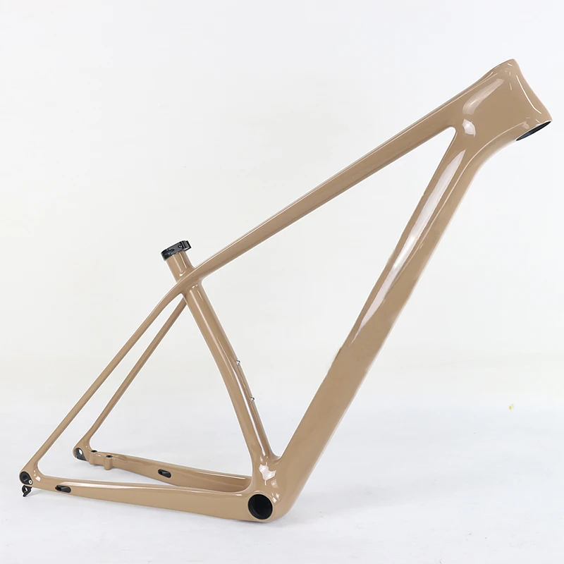 Brown Bike Frame Bicicleta framework MTB 29 148*12 mm with BB 92 bottom bracket 29 Mountain Bicycle Frame For Bicycle Parts