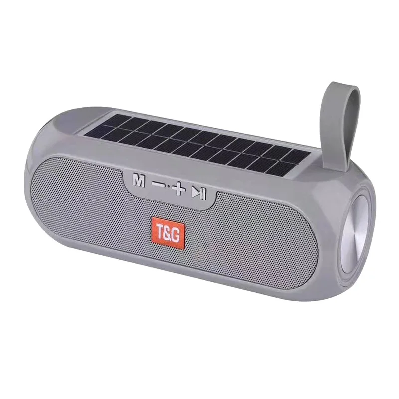 Best Selling TG182 Solar Power Bluetooth Speaker FM Radio Waterproof High Qualit Power Wireless Portable Solar Bluetooth Speaker - ANKUX.COM