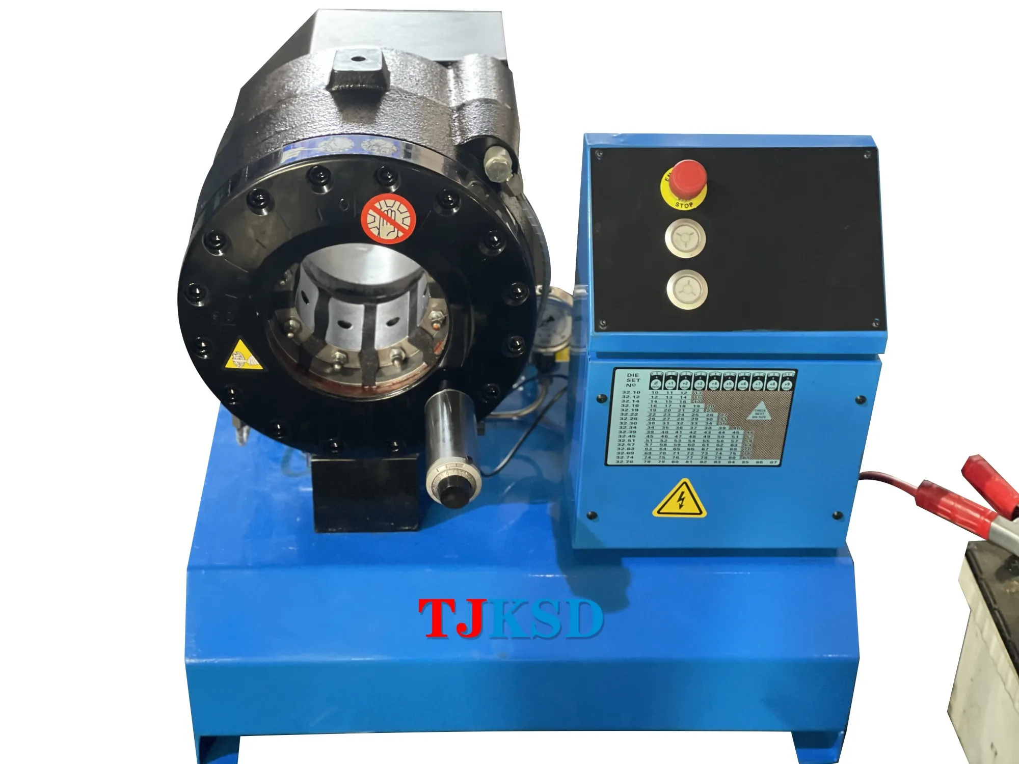 Most Popular 12v/24v Battery Pipe Pressing Machine Multilayer Hydraulic Hose Crimper Tool P32dc