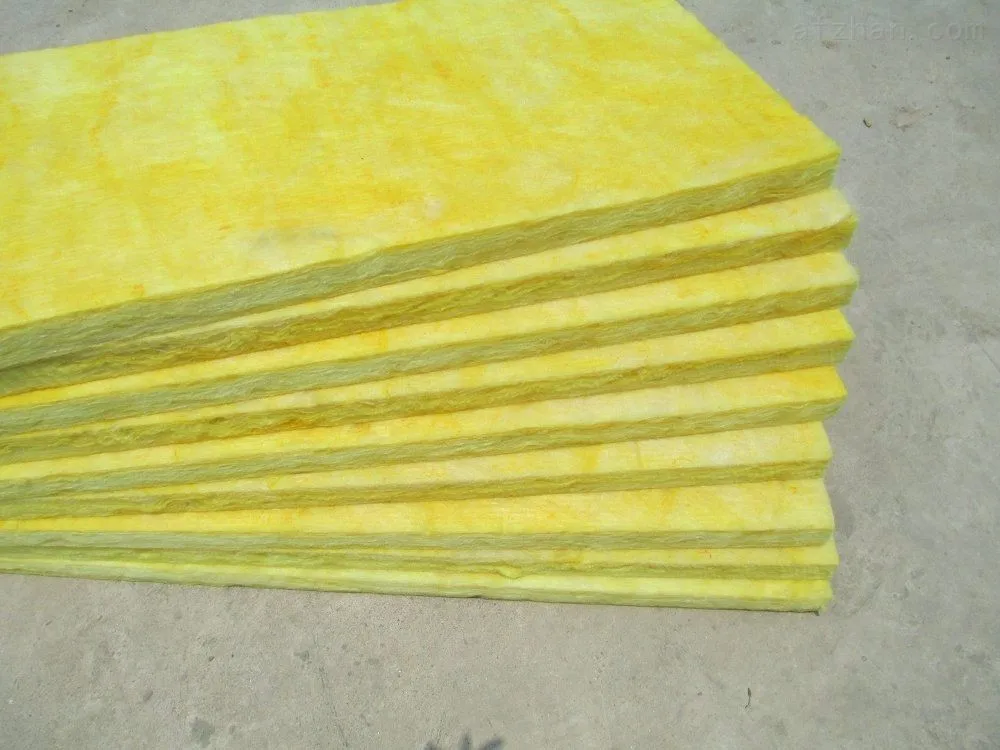 50 Mm Glass Wool Insulation Blanket With Aluminium Foil Flame Retardant Glass Wool For Plant