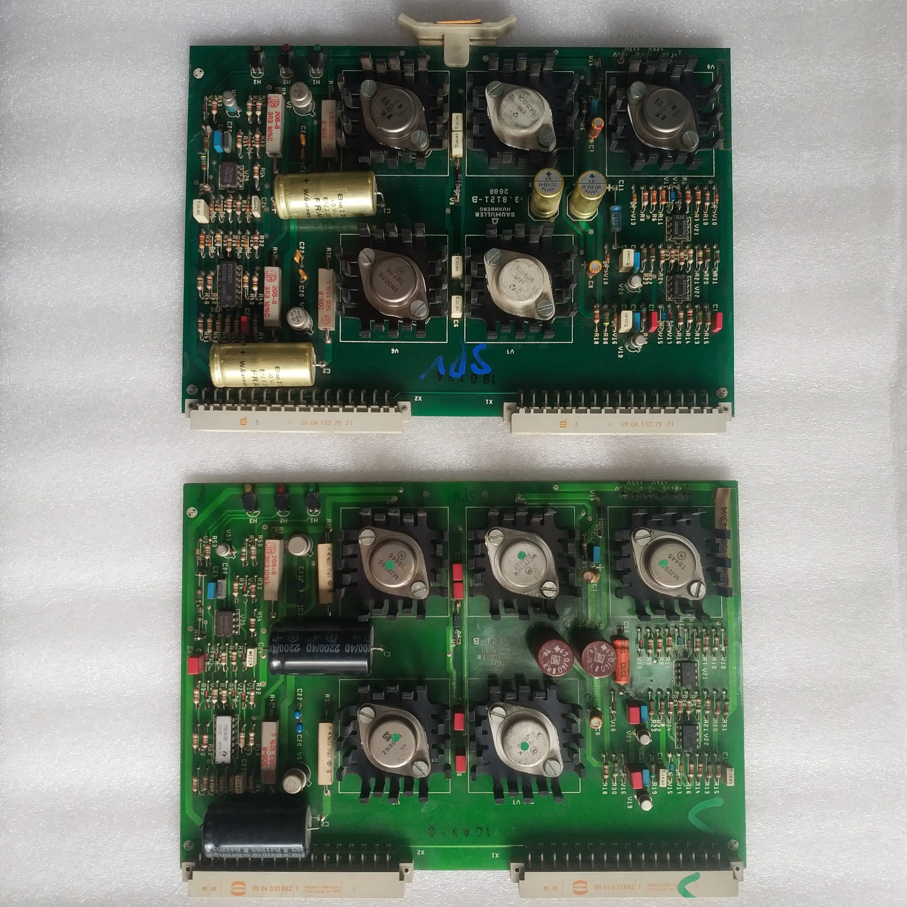 Original SLO SPV WAN SRJ Control Card 91.198.1443 for HEIDELBERG