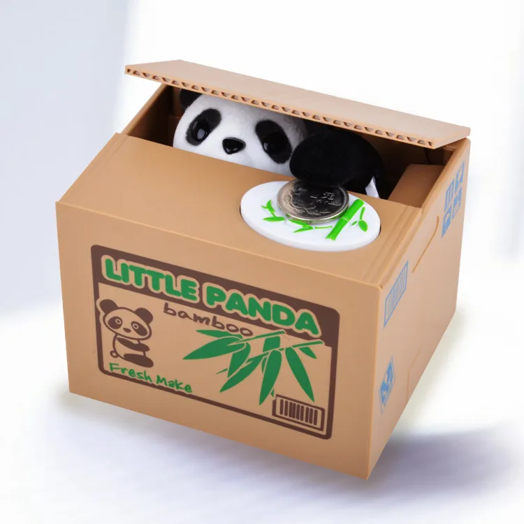 パンダ貯金箱4色プラスチックパンダ動物貯金箱| Alibaba.com
