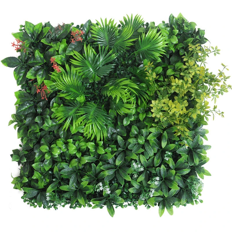UV-bestndige Knstliche Grashecke fr Auenbereich, Vertikale  Dschungel-Pflanzenwand, Knstliche Hngepflanzenwand, Grne Graswand zur  Heimdekoration