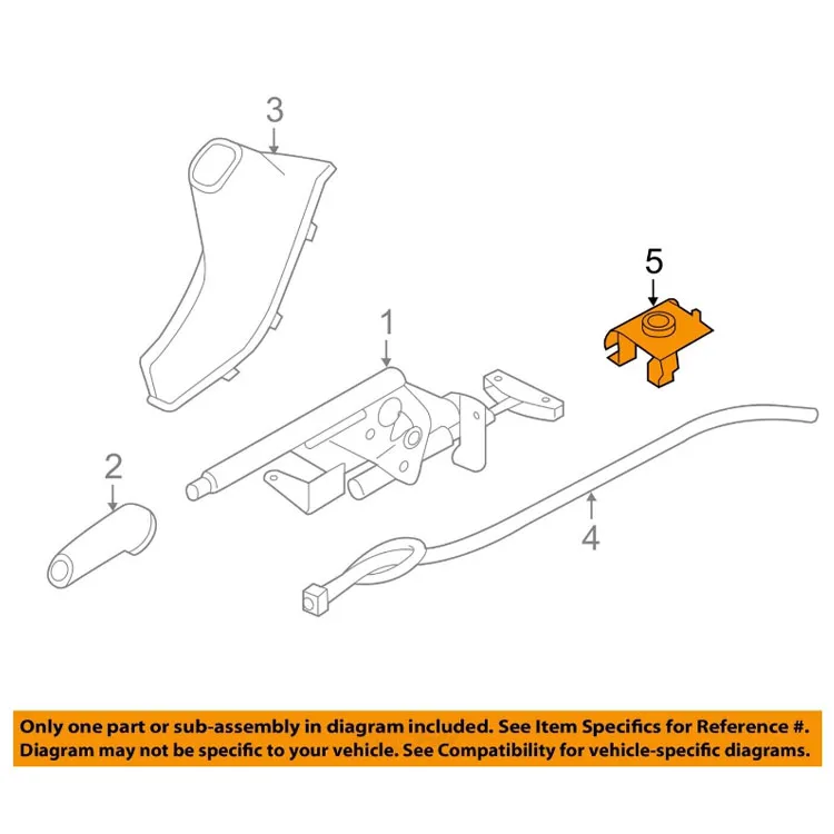 34406854898 New Parking Brake Cable Clip Retainer For Bmw - Buy Clip ...