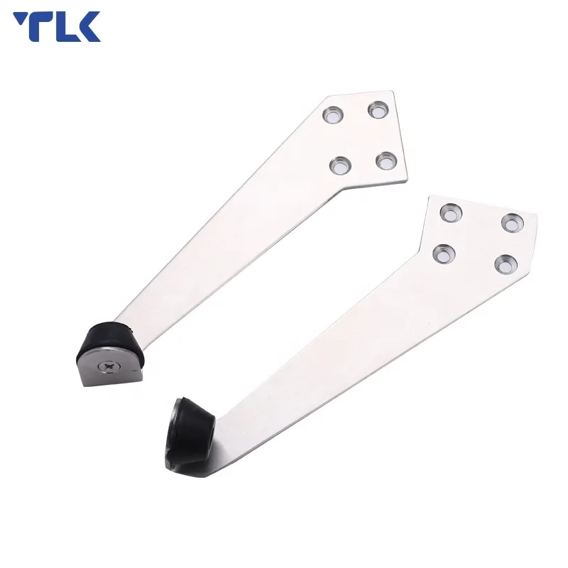 Furniture 90 Degree Overhead Door Stopper Stainless Steel Left And Right Door Stopper