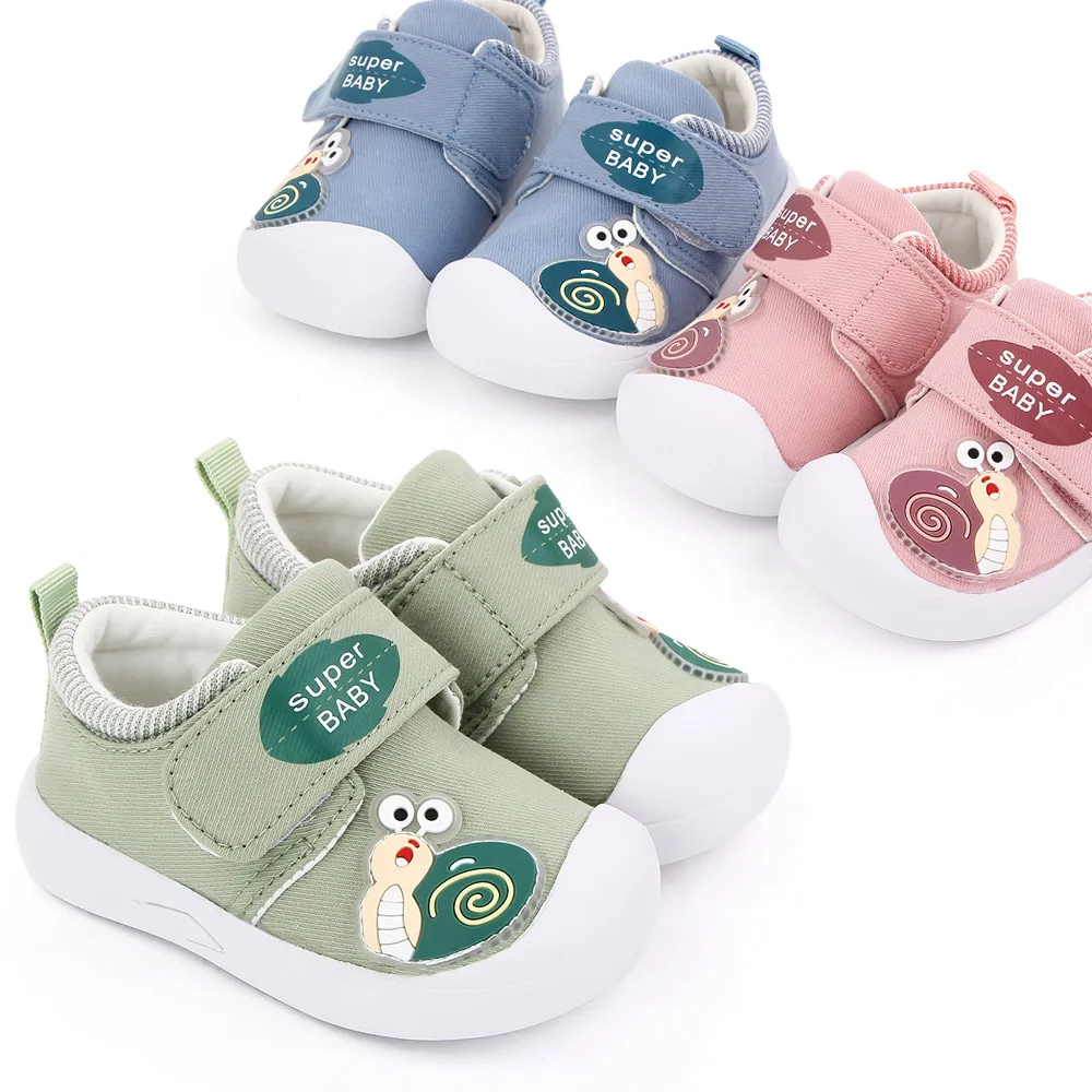 New Arrival Cute Animal Print Baby Canvas Shoes with TPR Soled  Baby Shoes Unisex