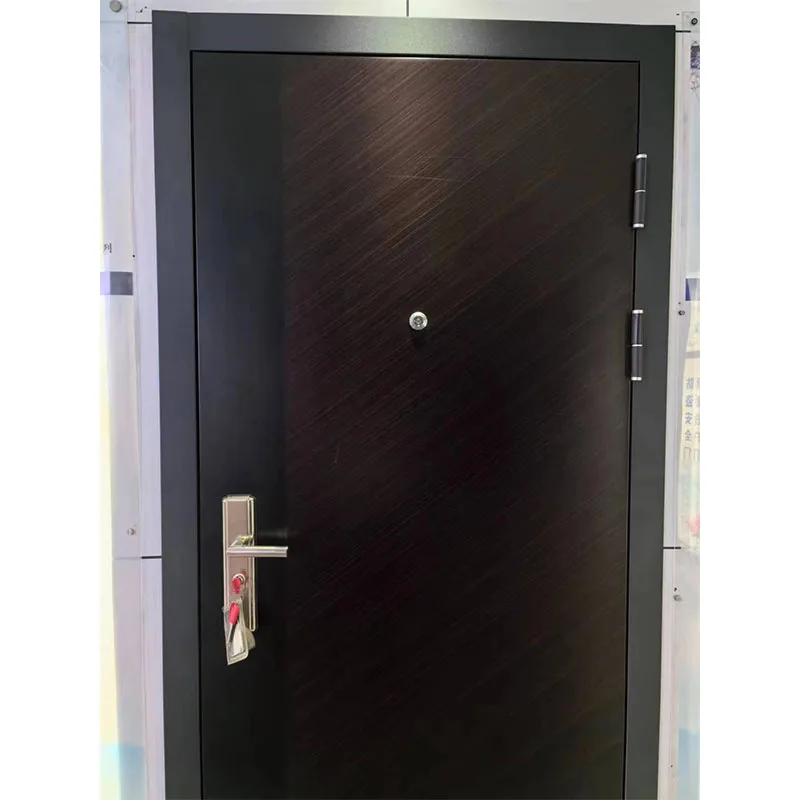 American Modern House Front Main Entrance Metal Stainless Steel Security Exterior Door For Hotel And House