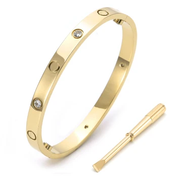 Famous Luxury Designer Jewelry Love Screw Bracelet With Screwdriver ...