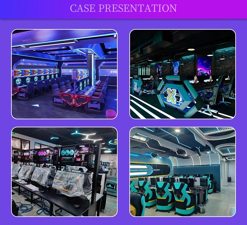 Factory OEM Custom Computer PC Case Gaming Cabinet RGB  LED Lights Gaming Computer Cases for Desktop