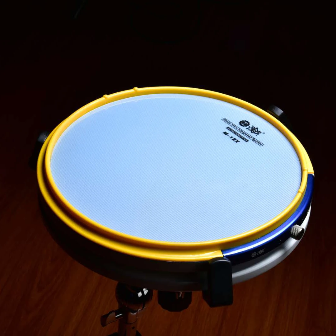 Snare Practice Drum Pads With Kelvar Fiber Inserted Head