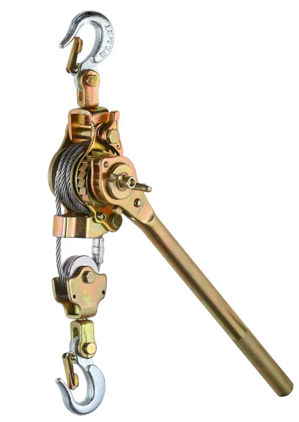 Useful Pulling Capacity 4T Heavy Duty Power Cable Come Along Tool with Dual Gears Hand Winch Cable Automotive Hoist for Sale