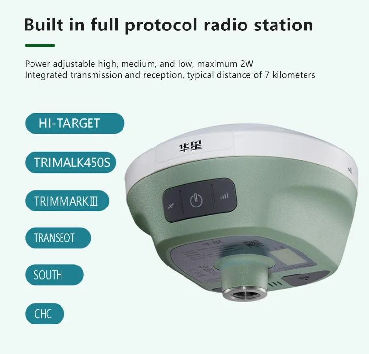 GNSS RTK Hi -target A30 Base and Rover upgrade for land surveying instruments