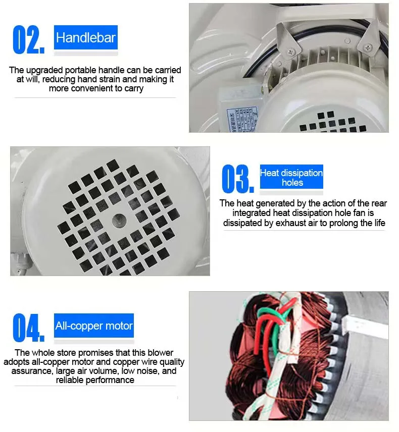 Electric Air Blower, Centrifugal, Co2 - detail 6