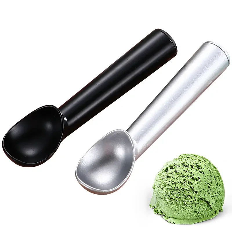 New Aluminum Icecream Scooper Cookie Scoop Nonstick Portable Nonstick Antifeeze Ice Cream