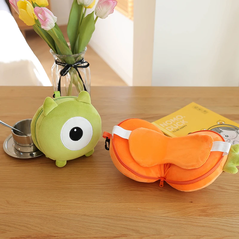 Customizable Animal Funny Neck Pillow Kids Travel Neck Pillow