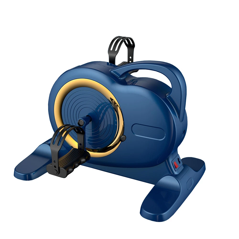 Legs Foot Cycle Mini Under Desk Elliptical Stepper Machine Cross Trainer Pedal Exerciser Bike