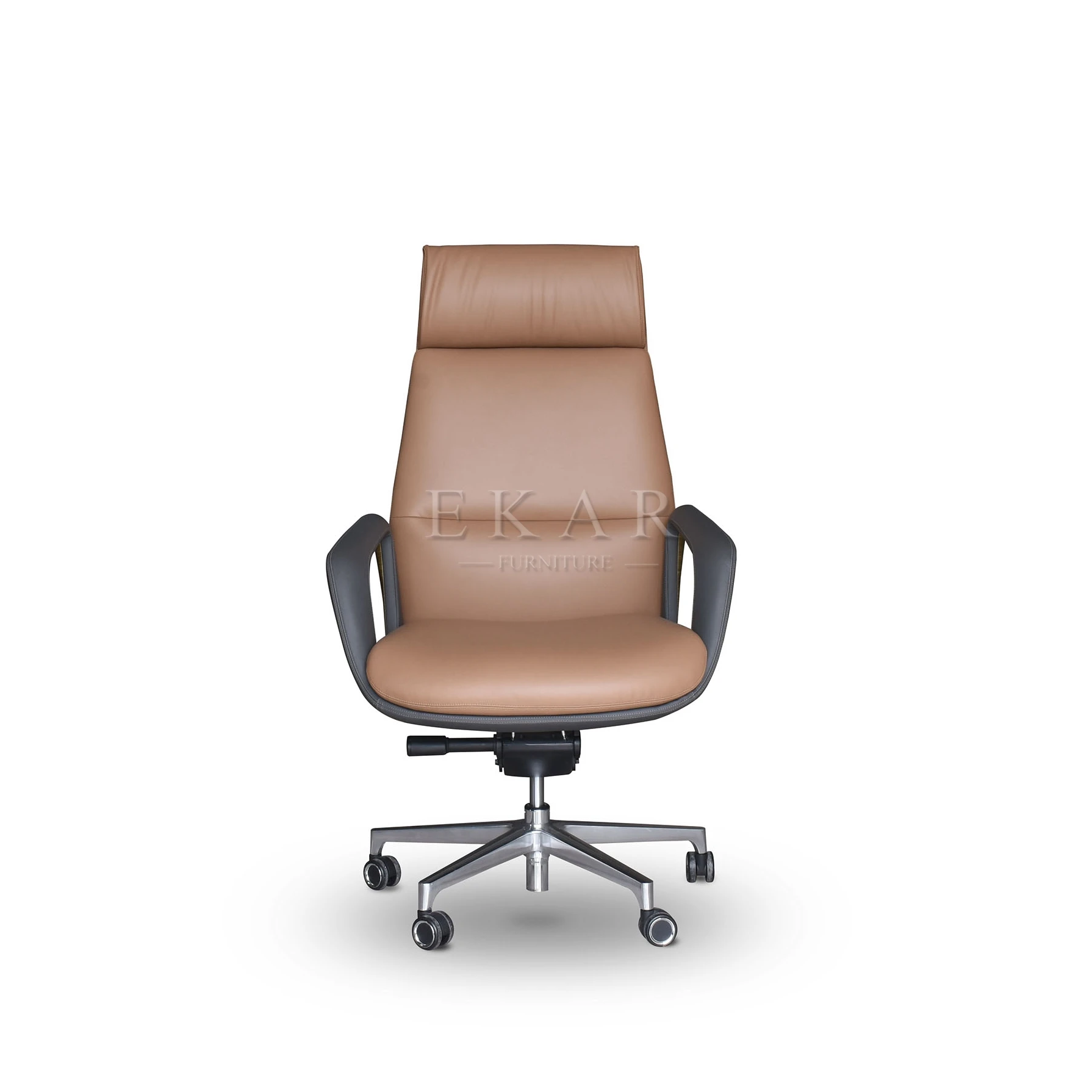 အမြင်အရောင်းဆုံး လေ့လာခန်း အပ်ဒေတာ microfiber leather upholstered boos chair executive office chair ergonomic swivel chair