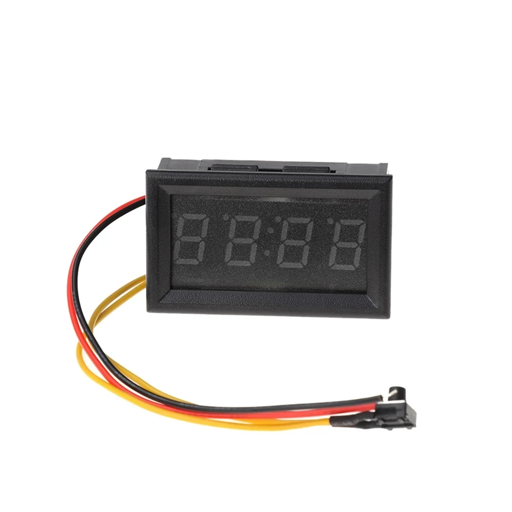 Orologio LED Per Auto - Digitale Con Display Luminoso, Colore Argento - Foto 4