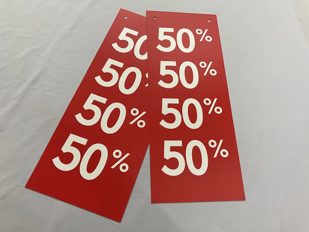 Promotional Retail Supermarket Aisle Hanging Sign Board - Custom Foam ...