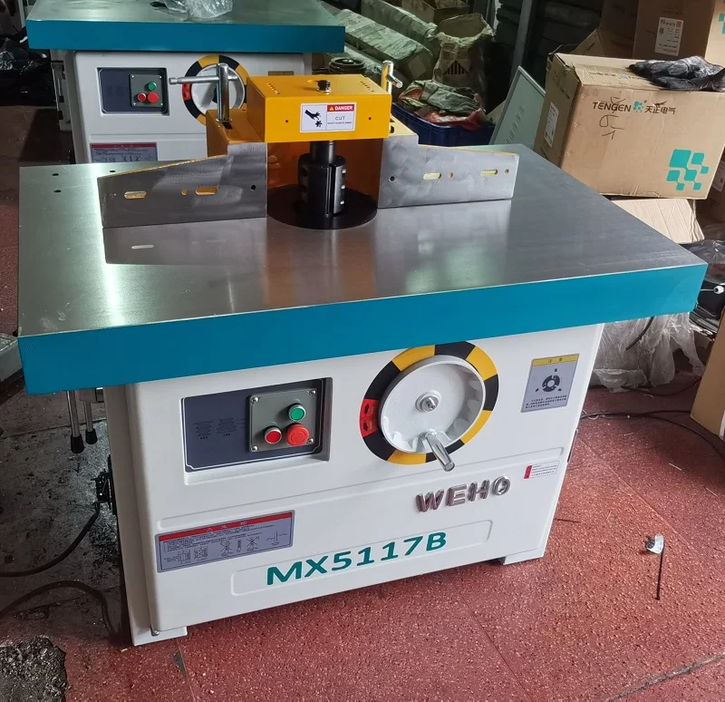 Mx5117b Woodworking Shaper Machine Wood Spindle Shaper Milling Moulding