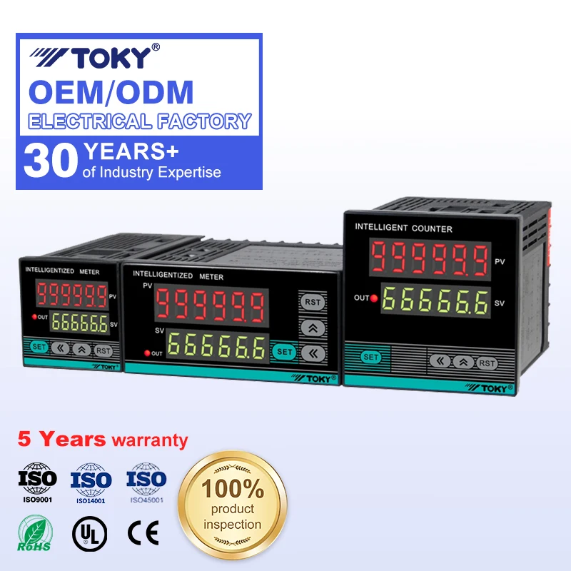 Contatore Encoder Digitale LED CN6 Multifunzione 6 Digit - AC220V Con Uscita Relè - Foto 2