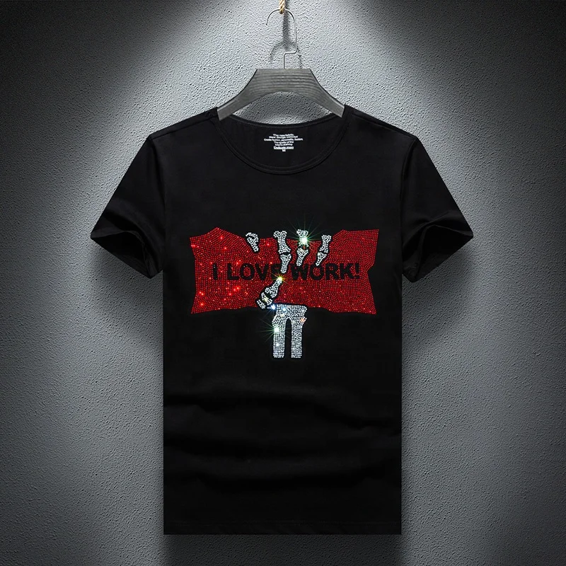 Crown and lion face rhinestone iron on appliques rhinestone hot fix transfer design for t shirts bags