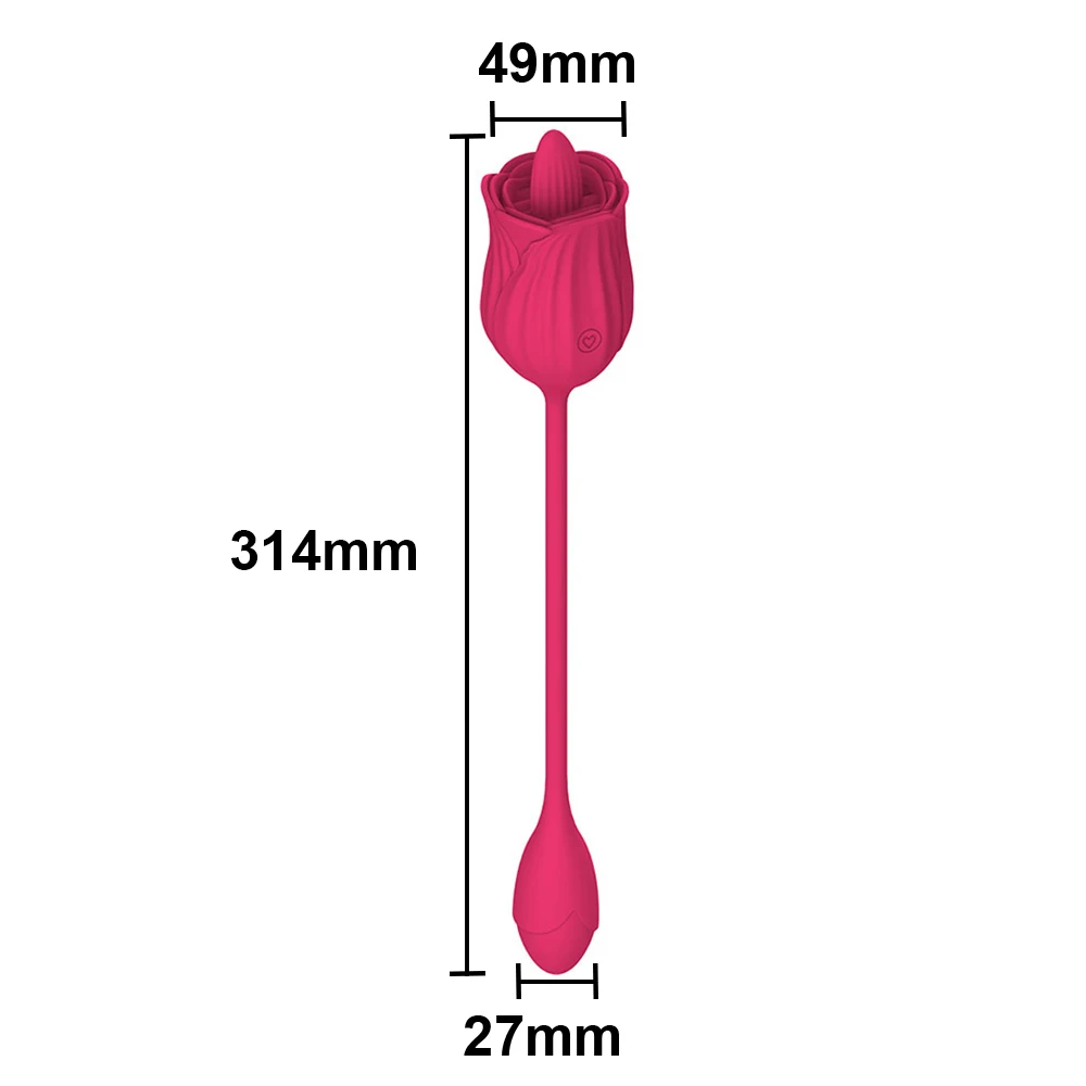 woman hospitalized after using rose toy The Rose and Bud Premium Suck and Vibe Stimulator main image 1