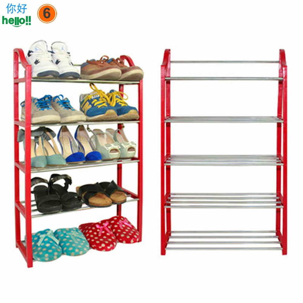 Non-woven fabric shelf shoes rack with shelf cheap shoe rack