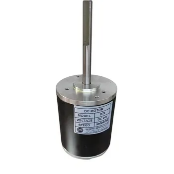 Custom 76Mm 200W Permanent Magnet High Speed Low Noise Brushed 24 Volt 2000Rpm Dc Brush Motor