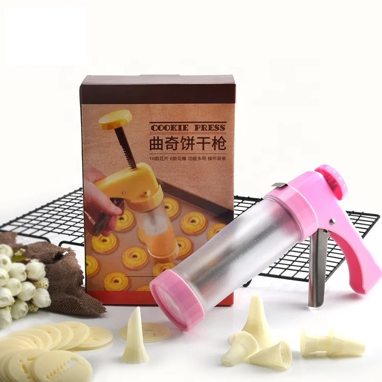 Multipurpose Cookie Maker Cookie Press Gun Kit DIY Biscuit Maker