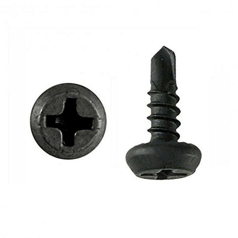 Tornillos Marco Metal Timco Tornillos Autoperforantes Para Metal, Cabeza De Oblea De Bajo Perfil – Medidas 4.8 X 22 Mm, Marca TIMco Tornillos Cabeza Oblea Baja Timco 4.8x22 Mm Marco Metal