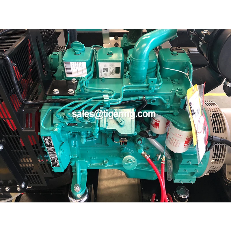 With Cummins Ricardo Engine 20kw 22kva 25kva 30kva 40kva 50kva 30kw Diesel Generator Set 40kw 50kw Diesel Electric Generator