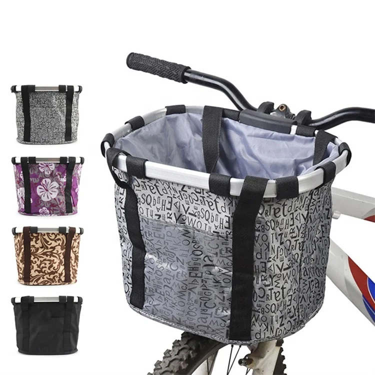 Bicycle Basket Durable Front Pannier for Cycling