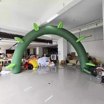 Inflatable Cartoon Plant Arch air Model Atmosphere Decoration for Shopping Mall Scenic Spot Door Activity
