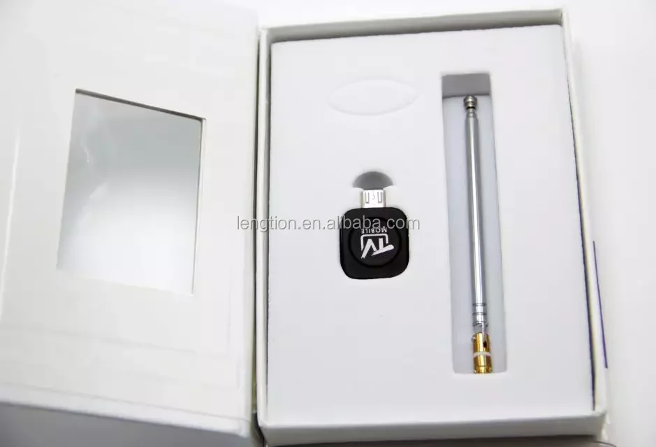 Professional Mini Micro USB DVB-T Tuner TV Receiver Dongle/Antenna DVB T HD Digital Mobile TV HDTV Satellite Receiver
