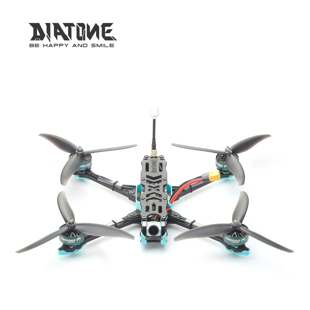 DIATONE Roma F7 6S PNP FPV Drone Quadcopter  Kit with MAMBA F722APP MK4 FC 65A 128K ESC 7037 Propellers Freestly Quad UAV