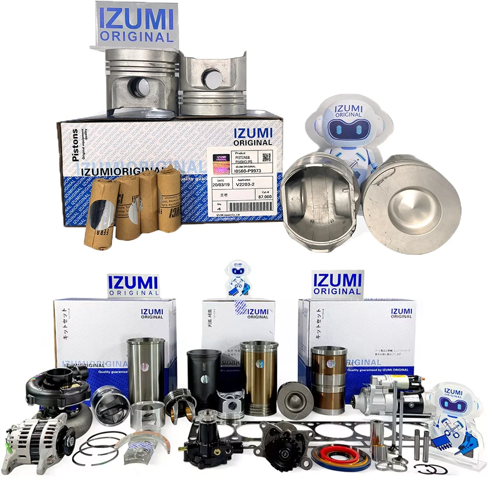 Izumi For D782 Kubota Engine Rebuild Kit Fomy Excavator Crankshaft