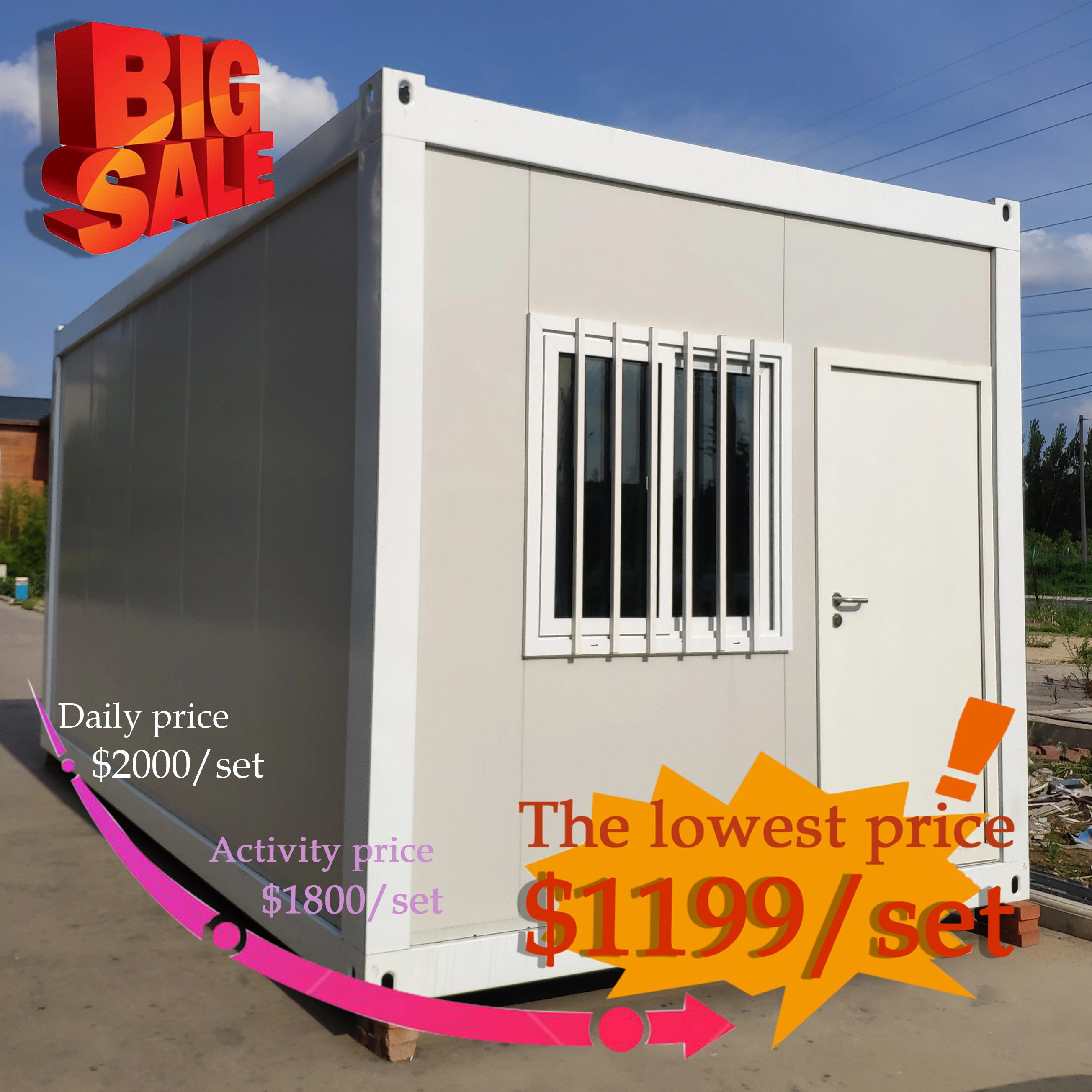 Container House Prefabricated Dormitory Container Guardhouses And