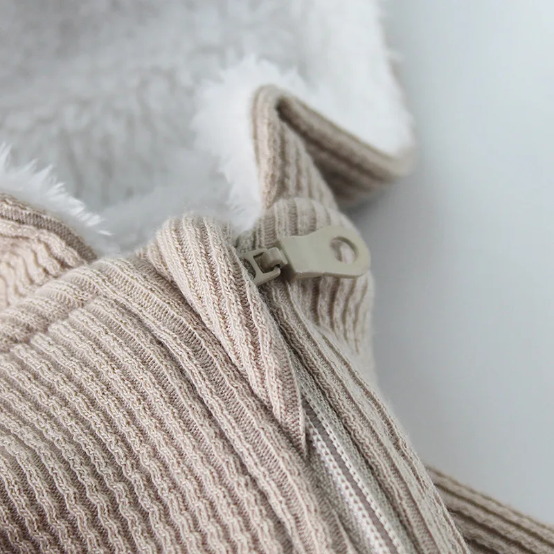 Зимние Бархатные Комбинезоны для младенцев, детские комбинезоны для младенцев, унисекс, одежда с длинным рукавом и кроличьими ушками, одежда для восхождения