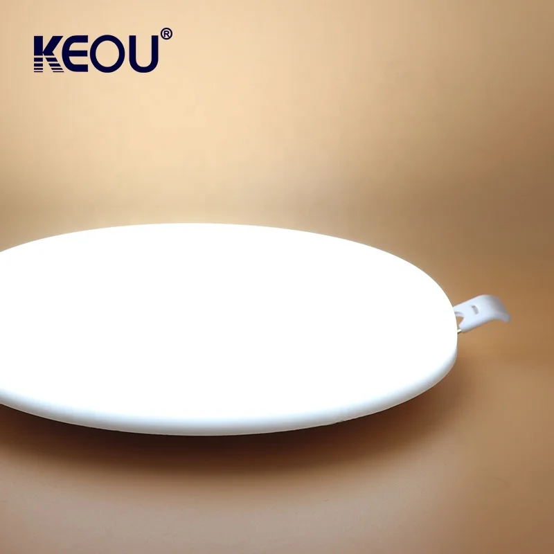 Светодиодная бескаркасная круглая 3d лампа, утопленный потолочный светильник 9 Вт, панель освещения LIFUD driver