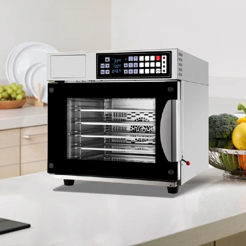 New Multifunctional 60L Large Capacity Electric Chicken Steamer Baking Oven Machine Pizza Bread Cake All-In-One Steaming Oven