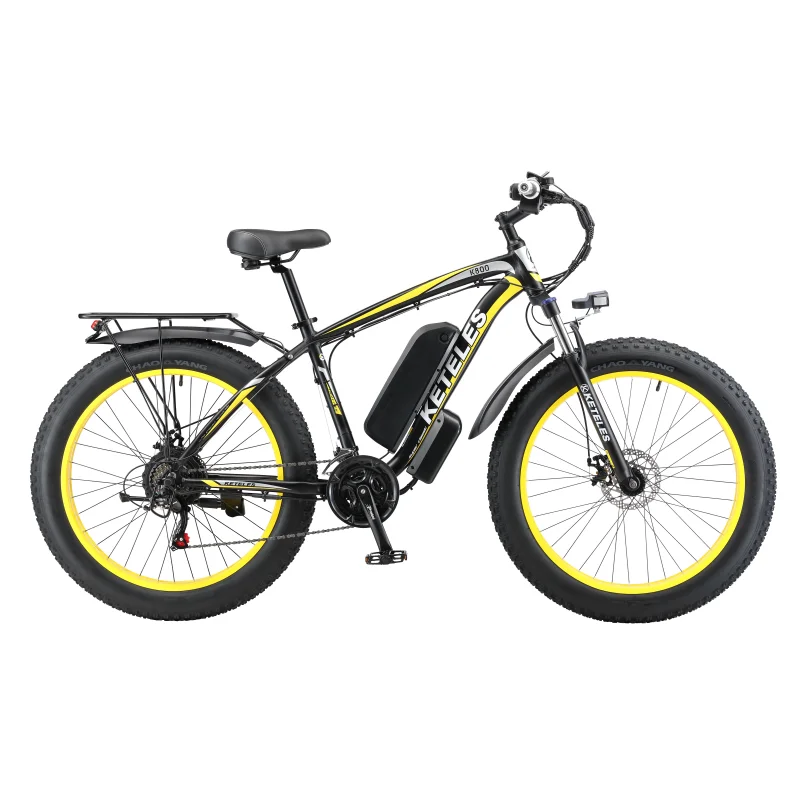 Factory Wholesale K800 250w Motor Fat Bike 13ah Best Battery Electric Bike  26