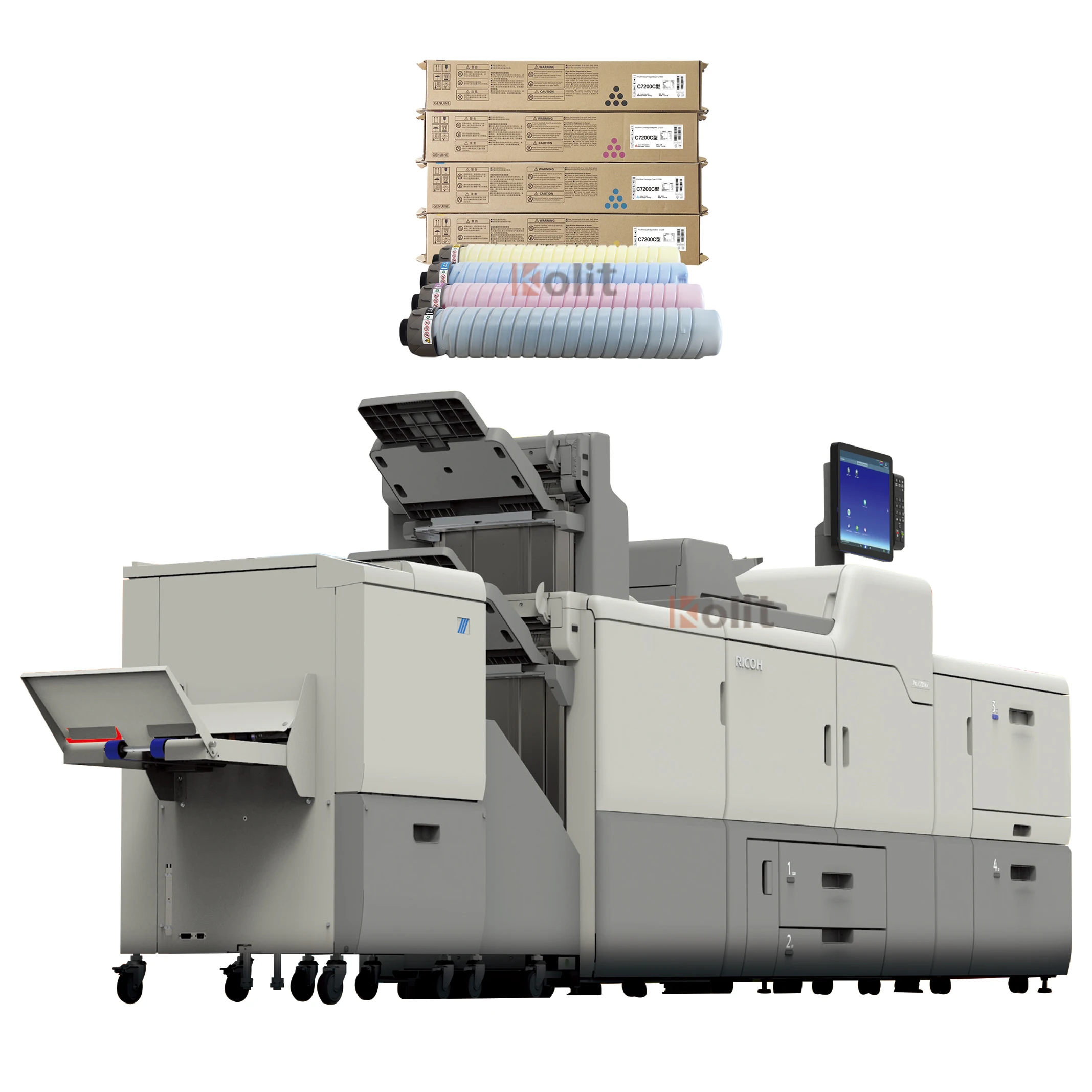 Ricoh PRO C7200 Series A3 Printer: Used Multifunction Copier