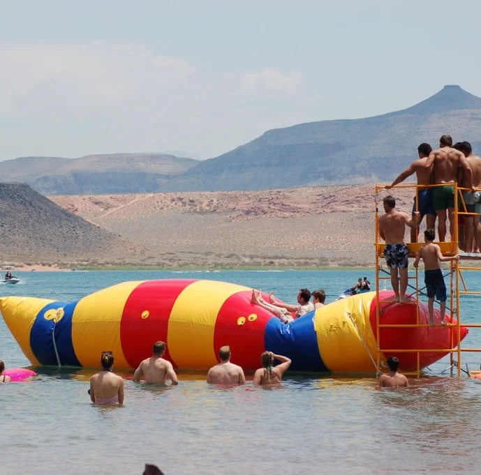 0 9mm Pvc Tarpaulin Inflatable Water Catapult Blob Jump For Sale Buy Inflatable Water Blob Inflatable Water Blobs For Sale Inflatable Water Catapult Blob Product On Alibaba Com