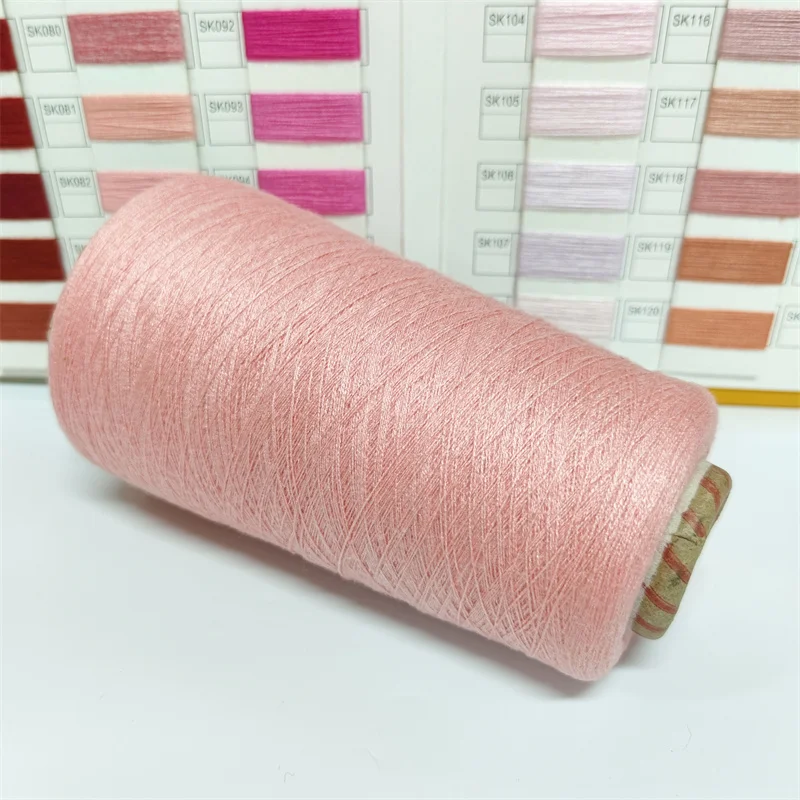 OLE Manufacturer Core Spun Yarns Wholesale PPT Viscose Polyester Blended Yarn for Knitted Dress