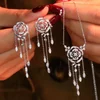 0.45ct necklace/ 0.68ct earrin