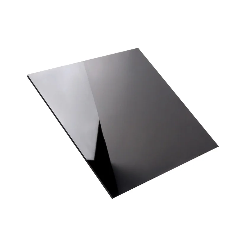 Black Mirror Acrylic Sheet 1mm 2mm 3mm 4mm 5mm 6mm 8mm Thick Black ...