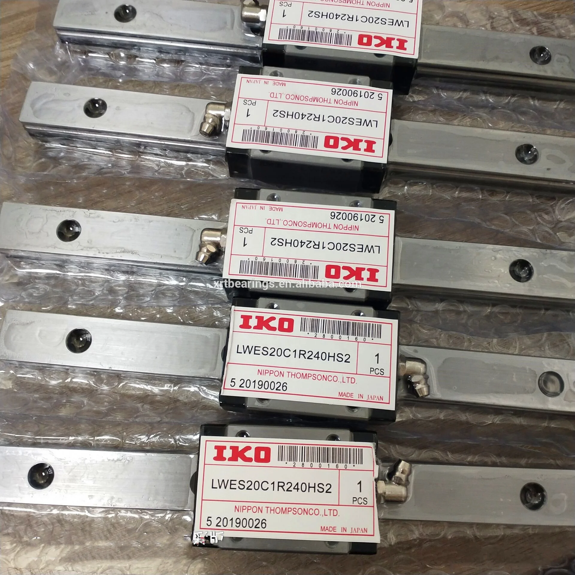 Used Details about    IKO / LWES25 / LM GUIDE Rail Length:220mm 2pcs 1Block 